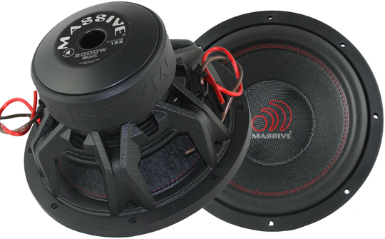 Massive Audio Torox 122 12" subwoofer