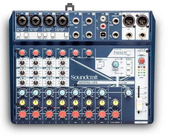 Soundcraft Notepad 12FX -