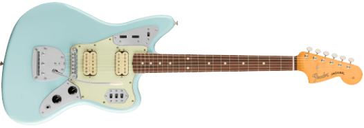 Fender Winter '60s Jaguar Modified Electric Guitar (Sonic Blue)