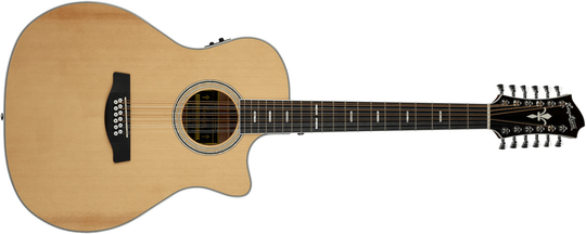 Hagstrom Siljan II Grand Auditorium 12-string - luonnonkielinen - HAGSTROM