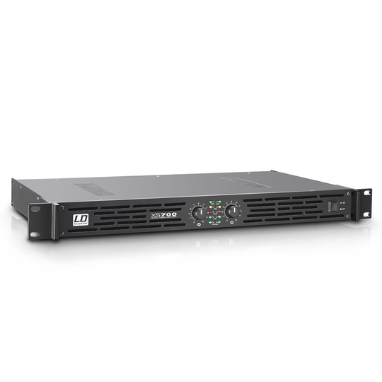 LD Systems XS 700 vahvistin 2x200W 8 Ohm 2x200W 8 Ohm