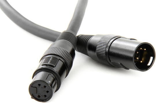 DMX-kaapeli XLR-uros 5-pinninen XLR-naaras 5-pinninen - Cobra