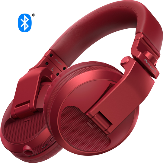 Pioneer DJ HDJ-X5BT-N Bluetooth kuulokkeet, punainen