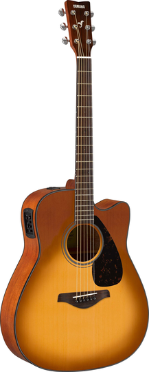 Yamaha FGX800C Western Guitar (Sandburst)