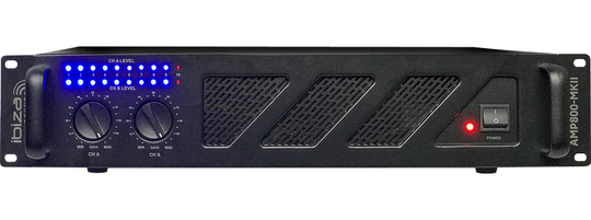 Ibiza AMP800-MKII Tehovahvistin 2 X 600W - IBIZA