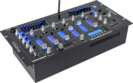 6-kanavainen mikseri / 12 tuloa USB:llä ja Bluetoothin avulla - IBIZA