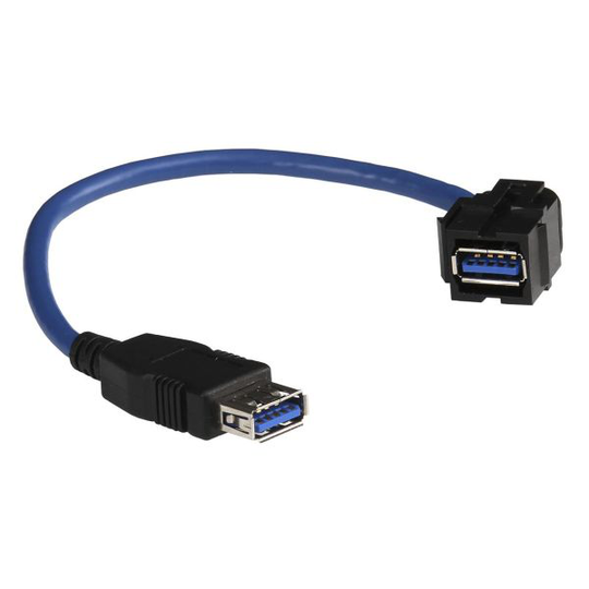 Schneider Electric INS64222 USB-kaapeli 1 pistoke, 0,2 m