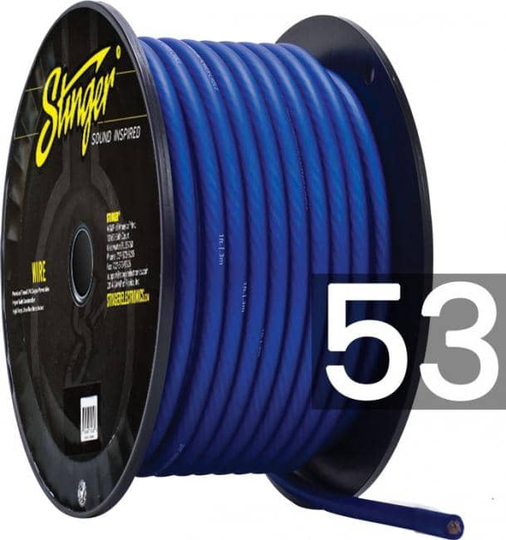 Stinger 53mm² virtakaapeli, sininen