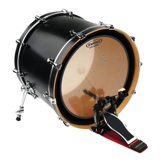 Evans Rumpupää 22" EMAD2 Kirkas Basso