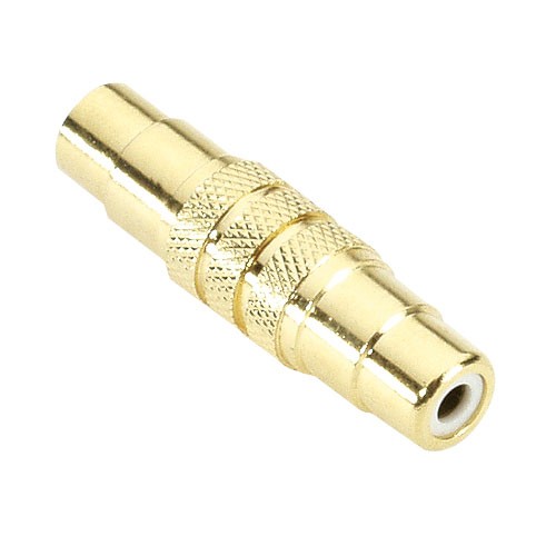 Sovitin Audio Connector RCA Phono Female to RCA Phono Female Gold-plated (kullattu) - Adam Hall
