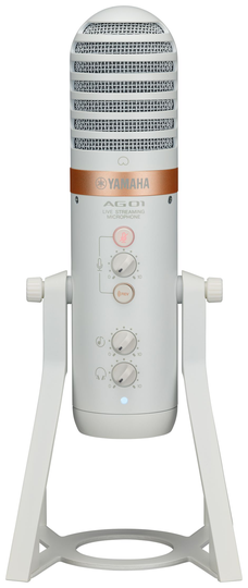 Yamaha AG01 USB-mikrofoni (valkoinen)