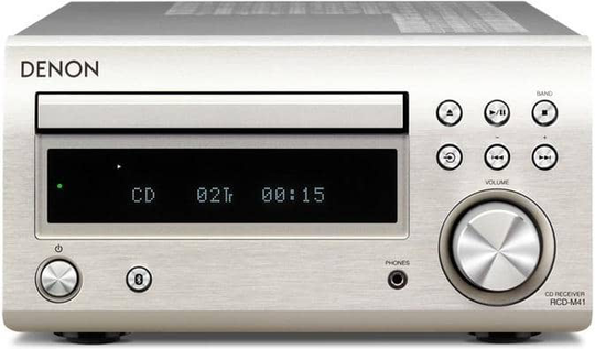 Denon RCD-M41 mikrosarja hopea