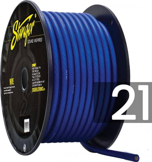 Stinger 21mm² virtakaapeli, sininen