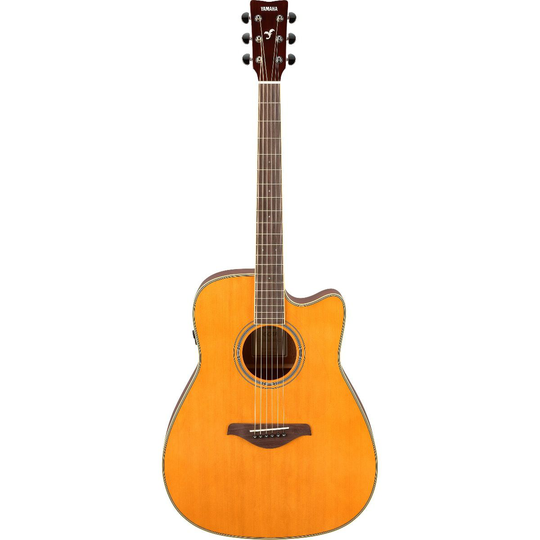 Yamaha FGC TransAcoustic Western Guitar (Vintage)