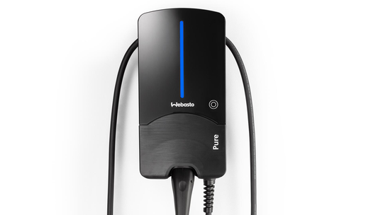Webasto Pure Charging Box 11 kW Type 2 Black Edition 4,5 metrin kaapelilla.
