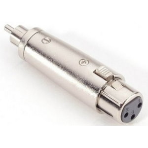 Sovitin Audio liitin XLR naaras RCA Phono urokseen - Accu-Cable