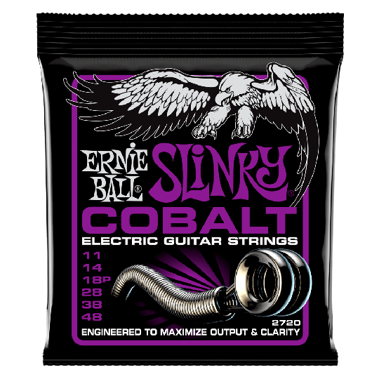 Ernie Ball Slinky Cobalt Kitara jouset, Sähkökitara Power Slinky 011-048 - Ernie Ball
