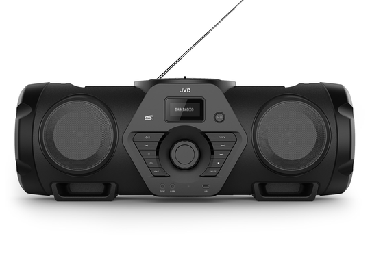 JVC RV-NB300DAB BoomBlaster-Bluetooh ja DAB+, sis. akun.