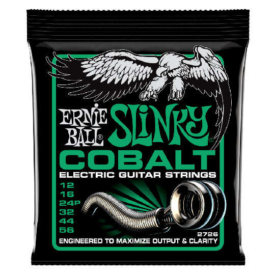 Ernie Ball Slinky Cobalt Kitara jouset, Sähkökitara Not Even Slinky 012-056 - Ernie Ball