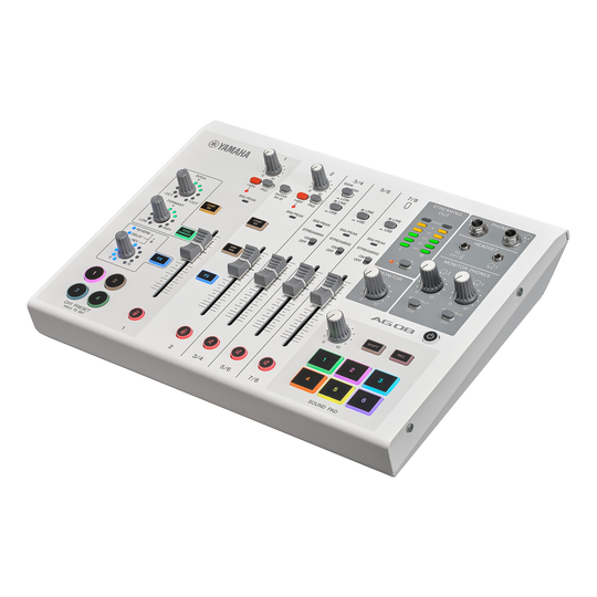 Yamaha CAG08WH Live Streaming Mixer (valkoinen)